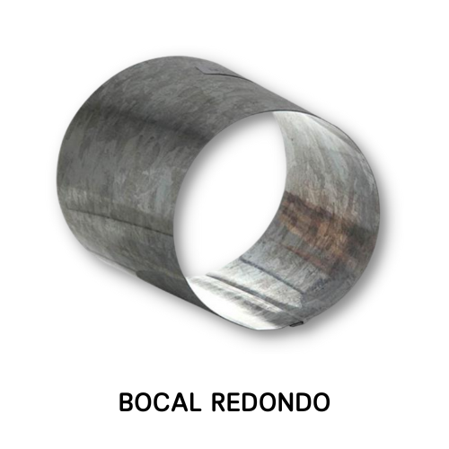 Bocal redondo Mogi Steel