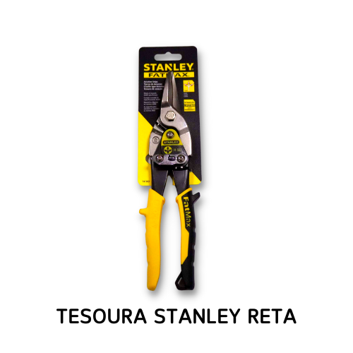 Tesoura stanley reta Mogi Steel