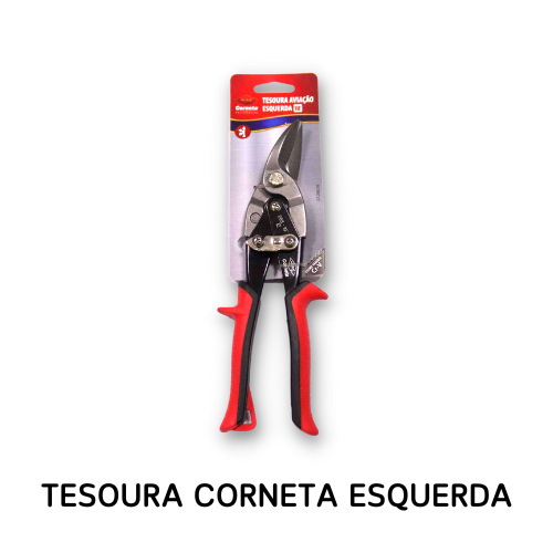 Tesoura corneta esquerda Mogi Steel